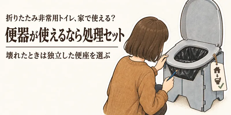 楽天でレビュー数が多い非常用トイレ6選｜折りたたみ式・便座付き・処理セットを比較