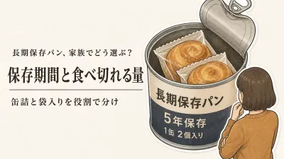 長期保存パンおすすめランキング｜缶詰パン・袋入りをレビュー数順に比較、家族で食べ切る選び方